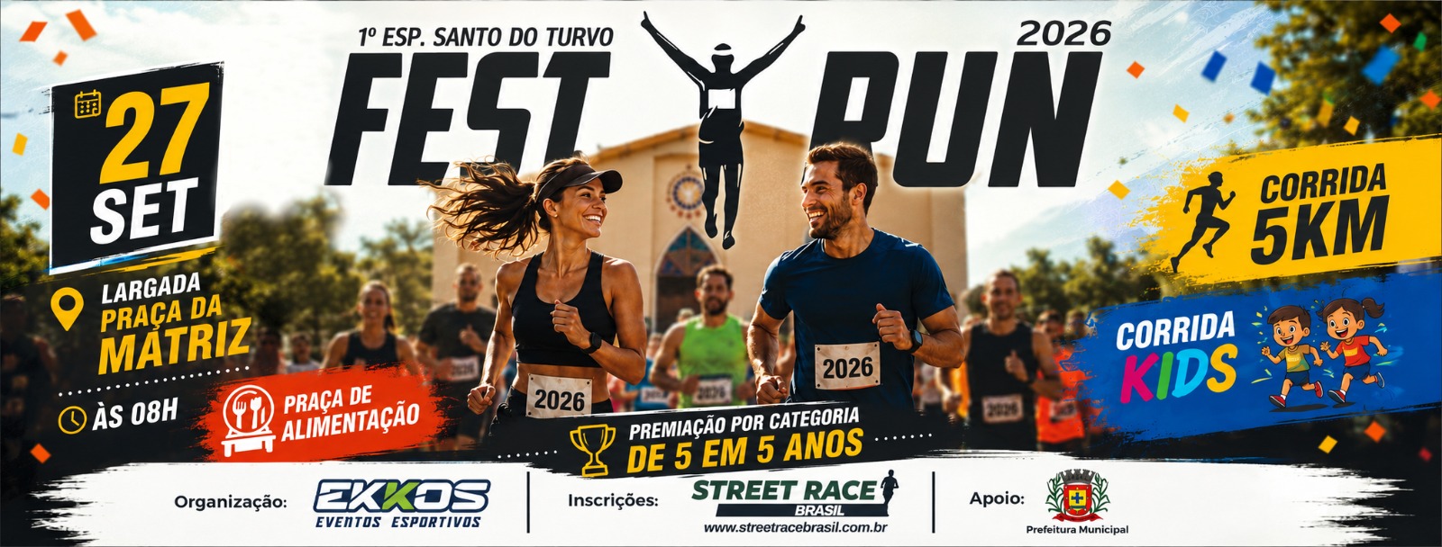 1ª ESPÍRITO SANTO DO TURVO FEST RUN 2026