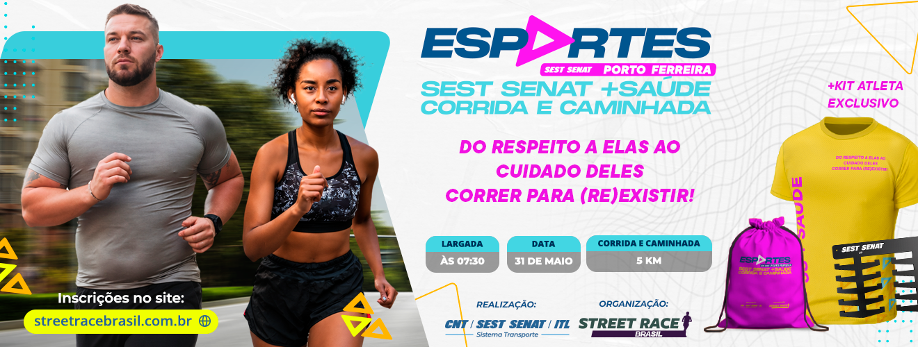 5ª SEST SENAT + SAÚDE PORTO FERREIRA-SP
