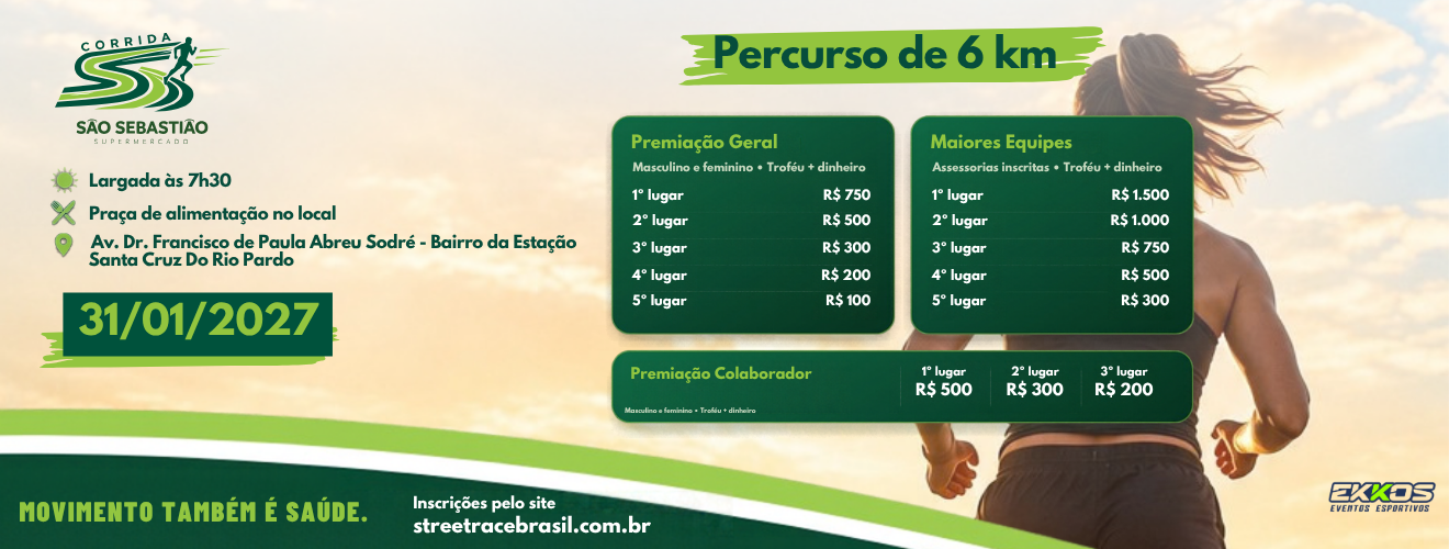 CORRIDA SÃO SEBASTIÃO 2027