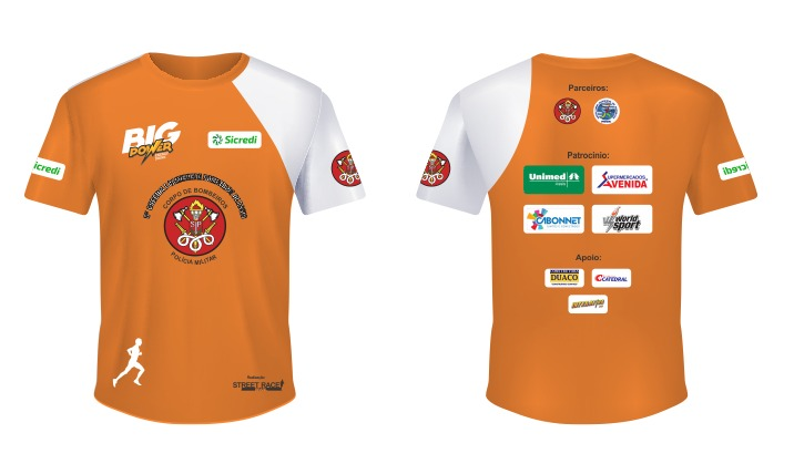 8ª CORRIDA E CAMINHADA BOMBEIROS DE ASSIS - Camiseta