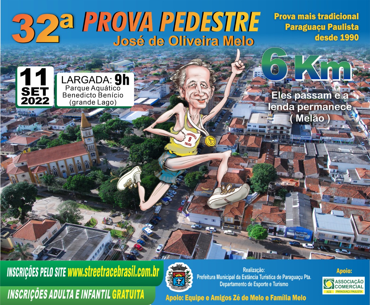 32º PROVA PEDESTRE JOSÉ DE OLIVEIRA MELO