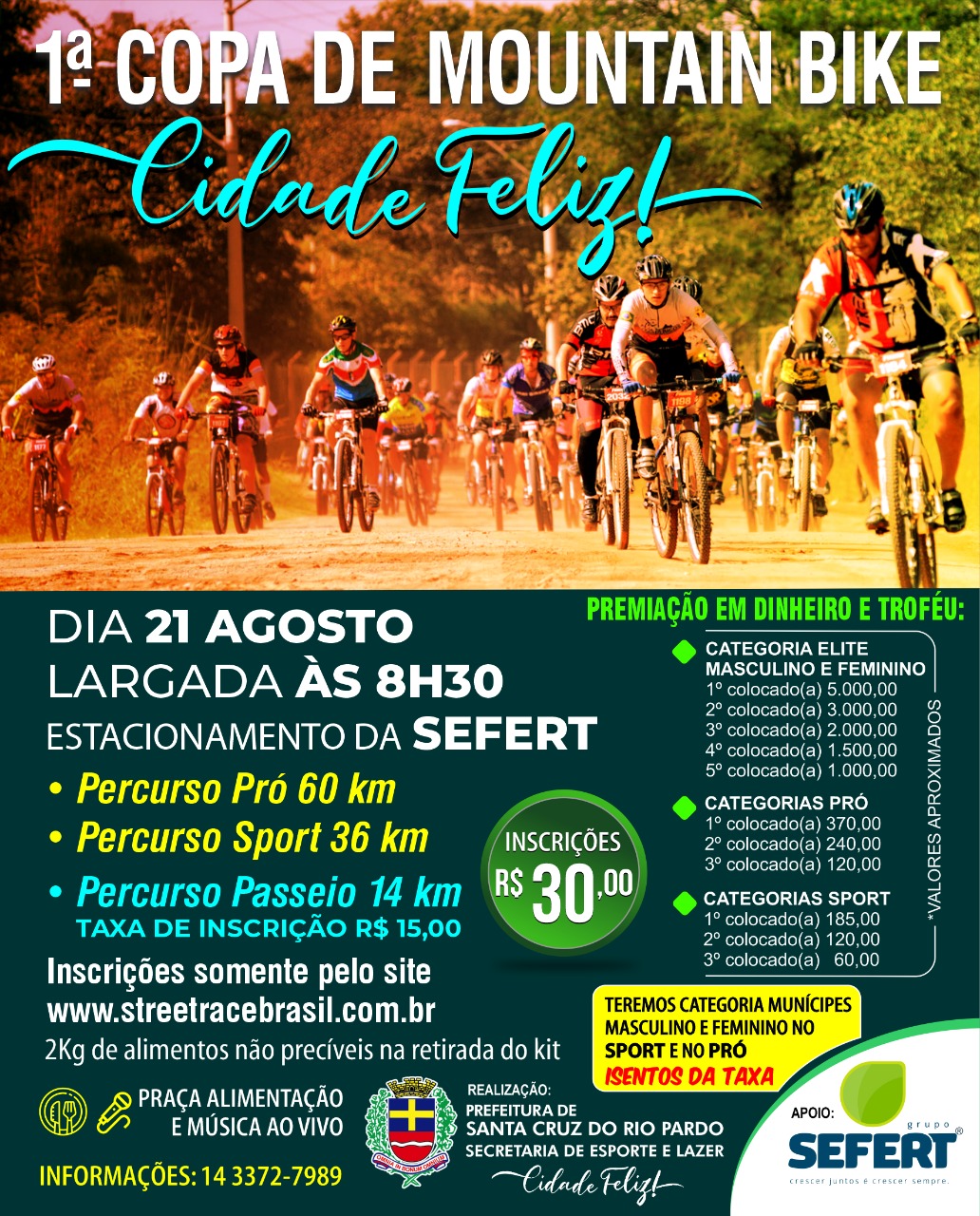 1º COPA DE MOUNTAIN BIKE