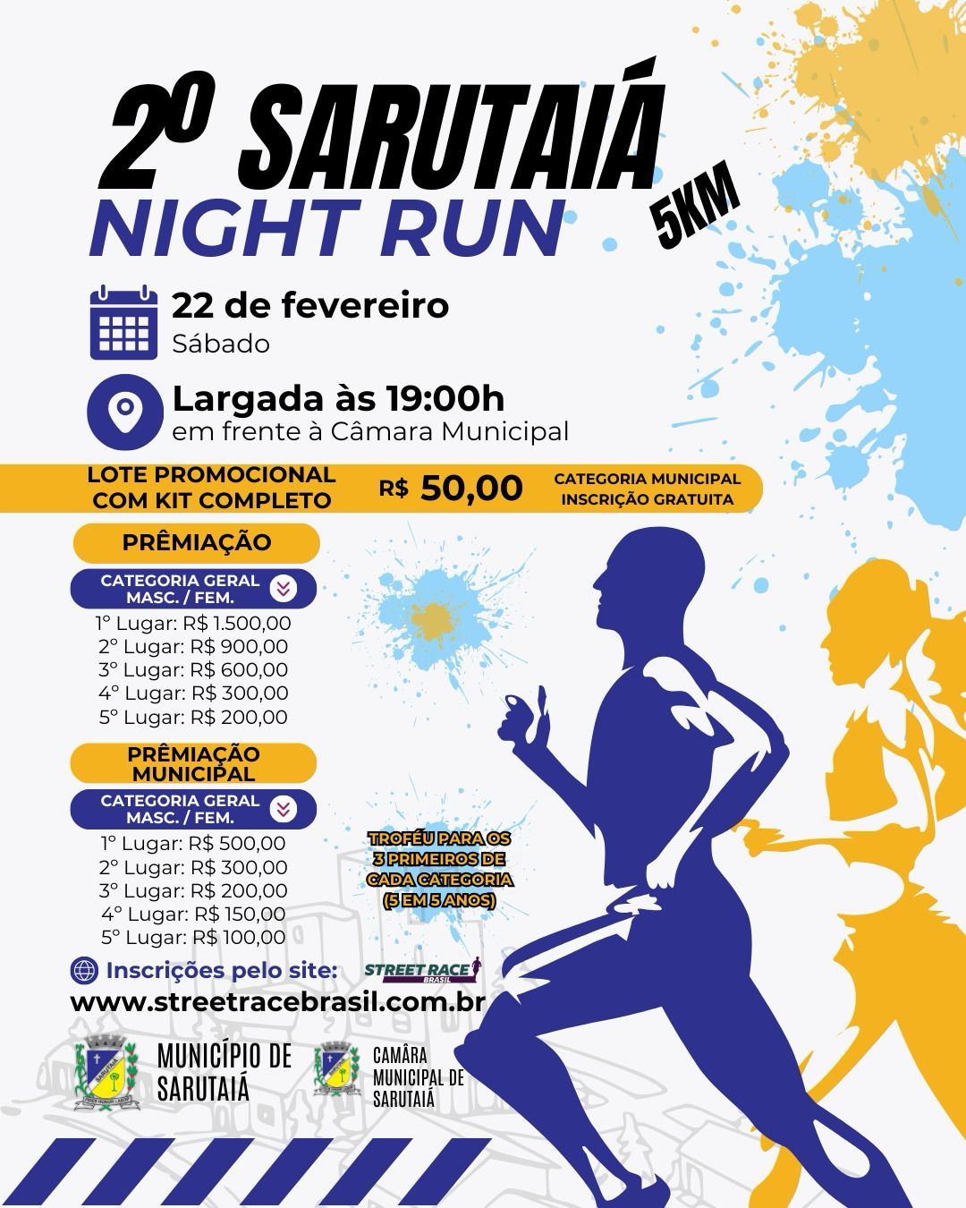 2º SARUTAIÁ NIGHT RUN