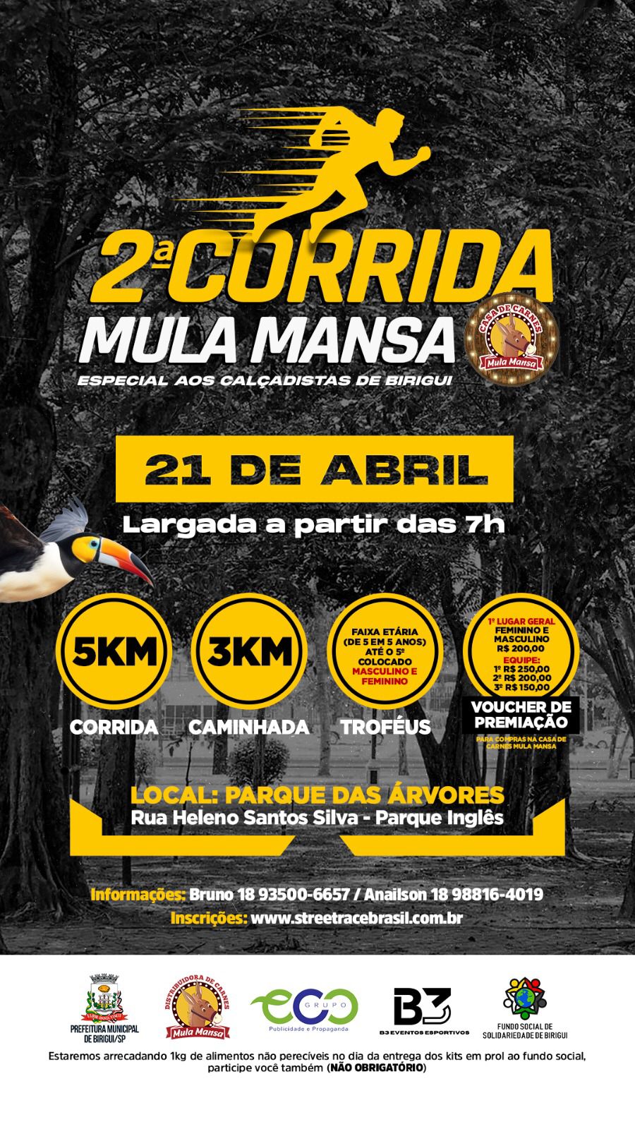 2° CORRIDA MULA MANSA EM BIRIGUI – B3 EVENTOS ESPORTIVOS