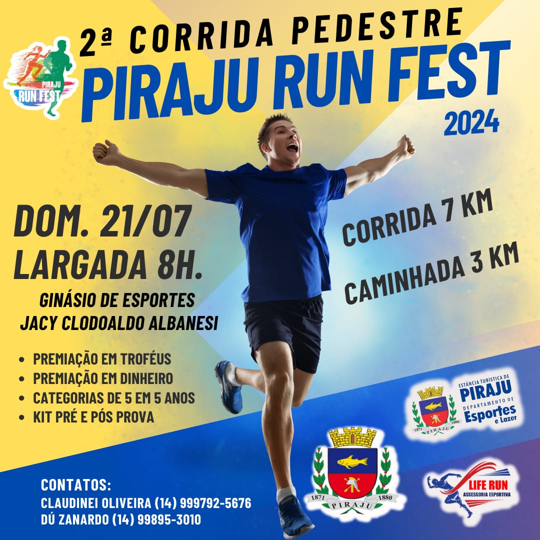 2ª EDIÇÃO DO PIRAJU RUN FEST