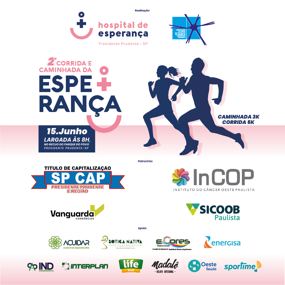 2º CORRIDA E CAMINHADA DA ESPERANÇA