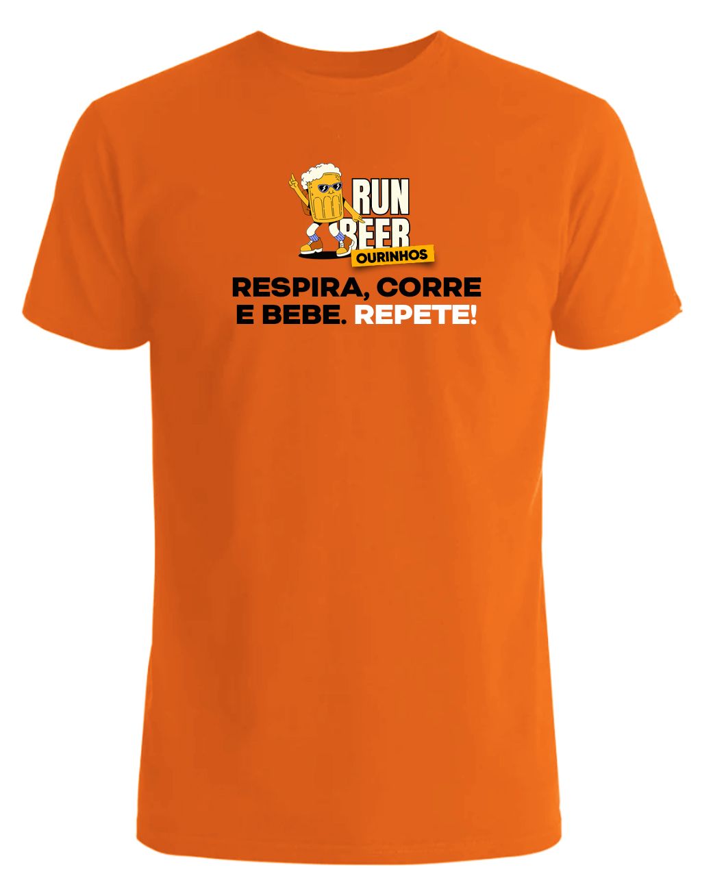 RUN BEER OURINHOS - Camiseta