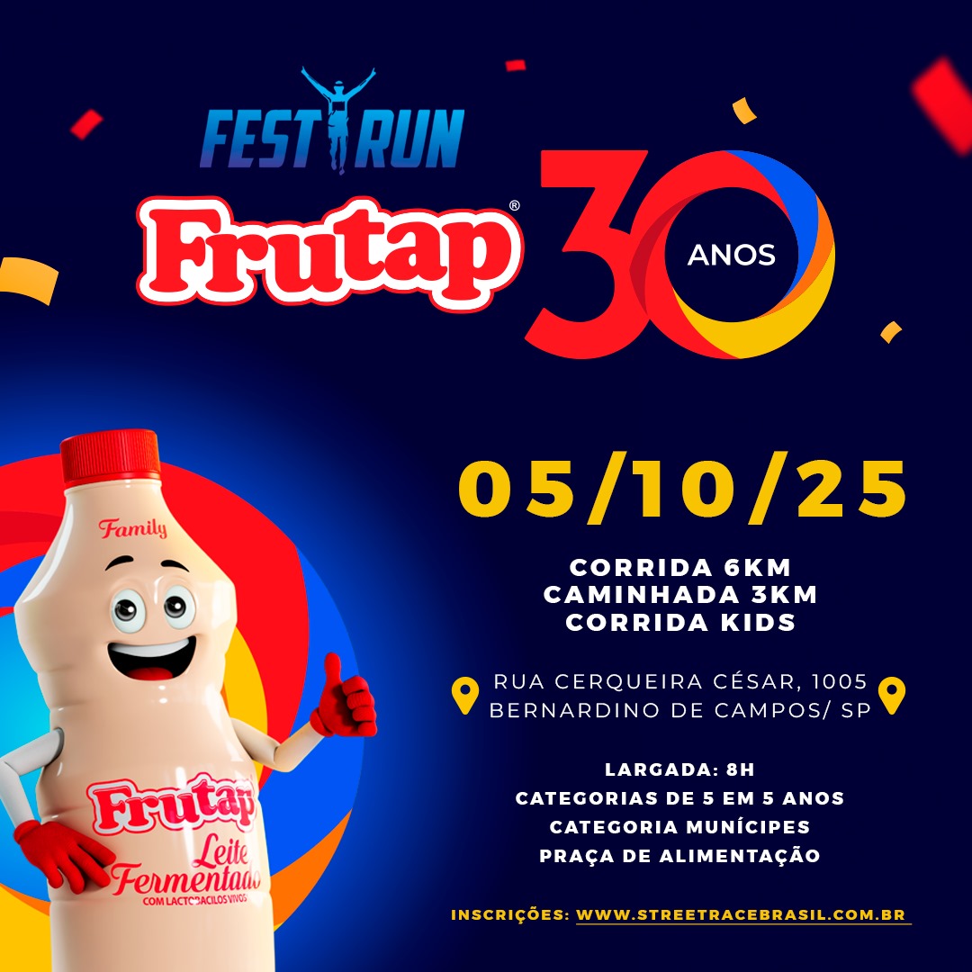 “FEST RUN FRUTAP 30 ANOS”