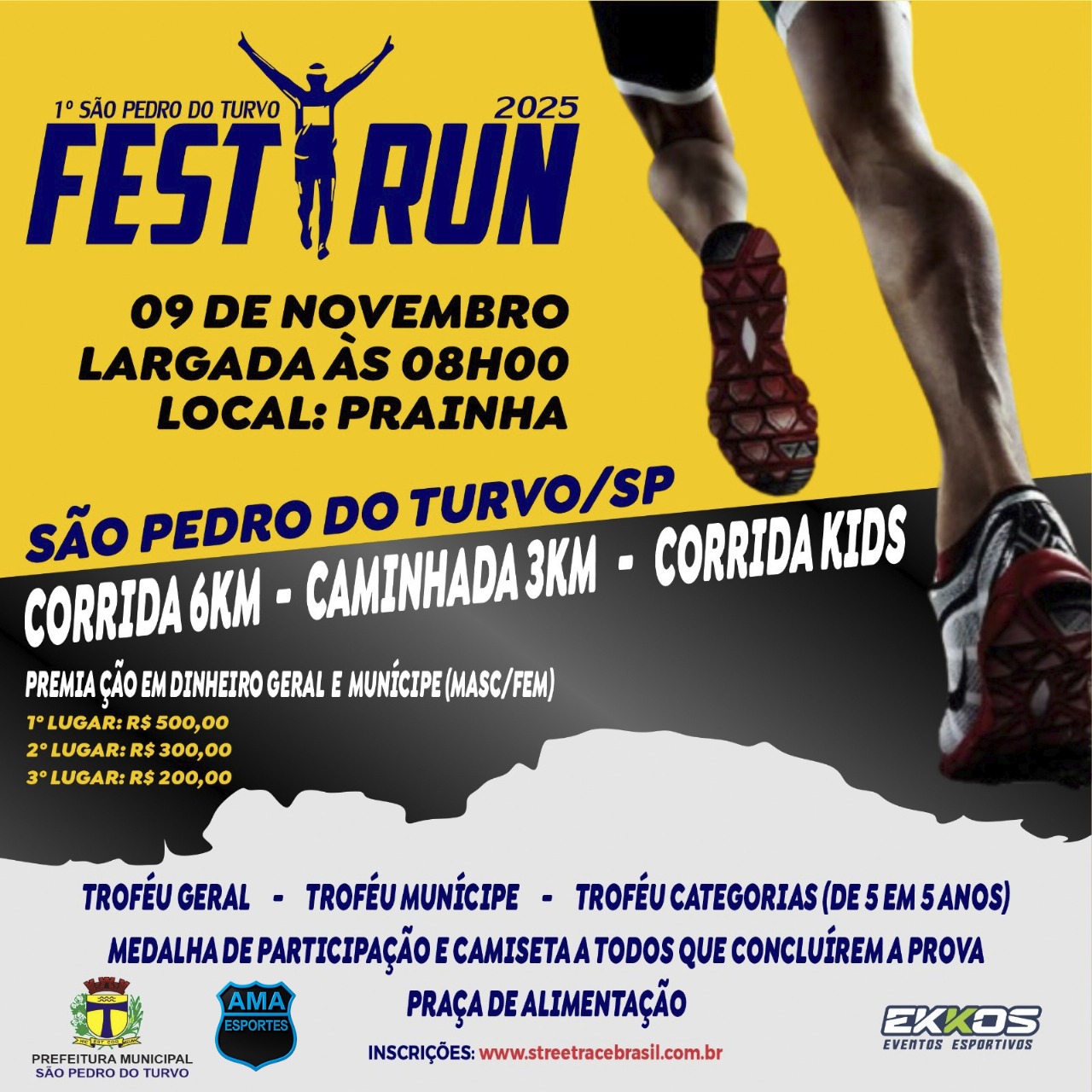 1º SÃO PEDRO DO TURVO FEST RUN