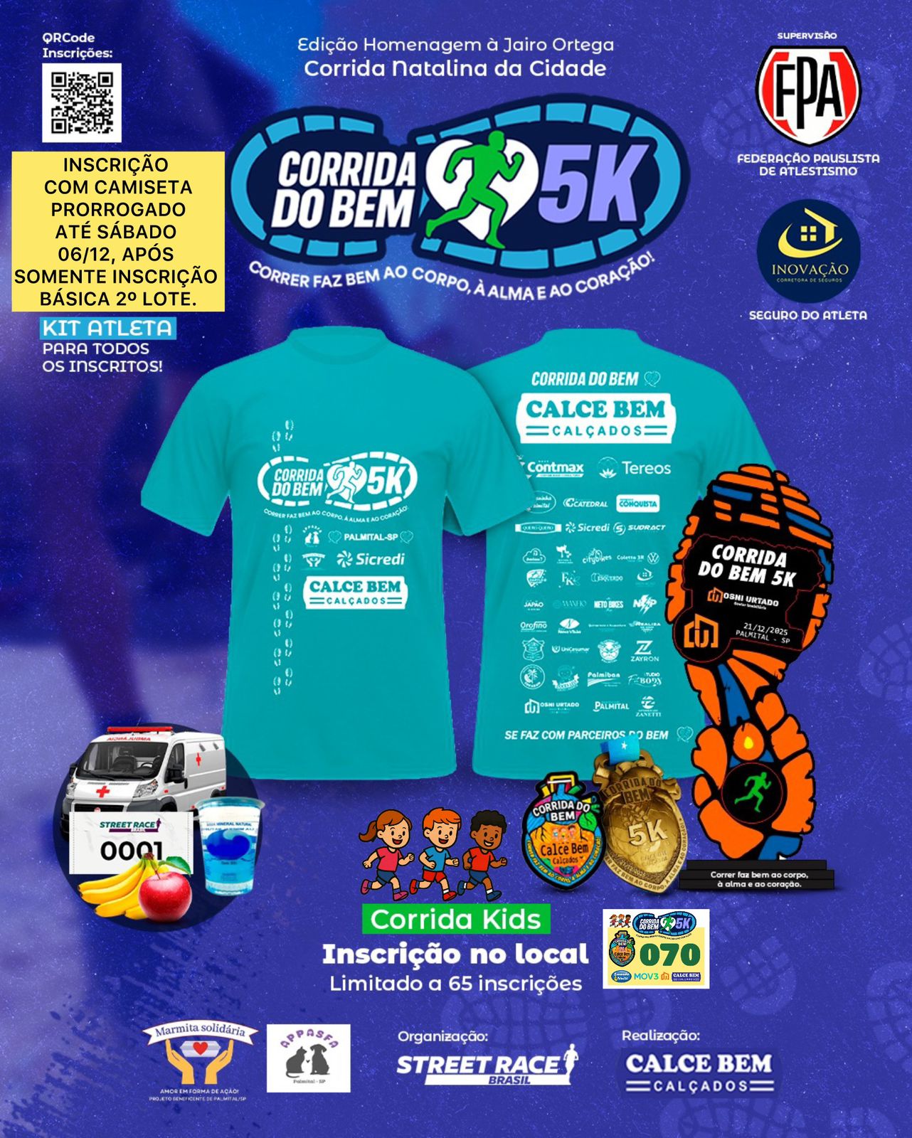 CORRIDA DO BEM - Kit