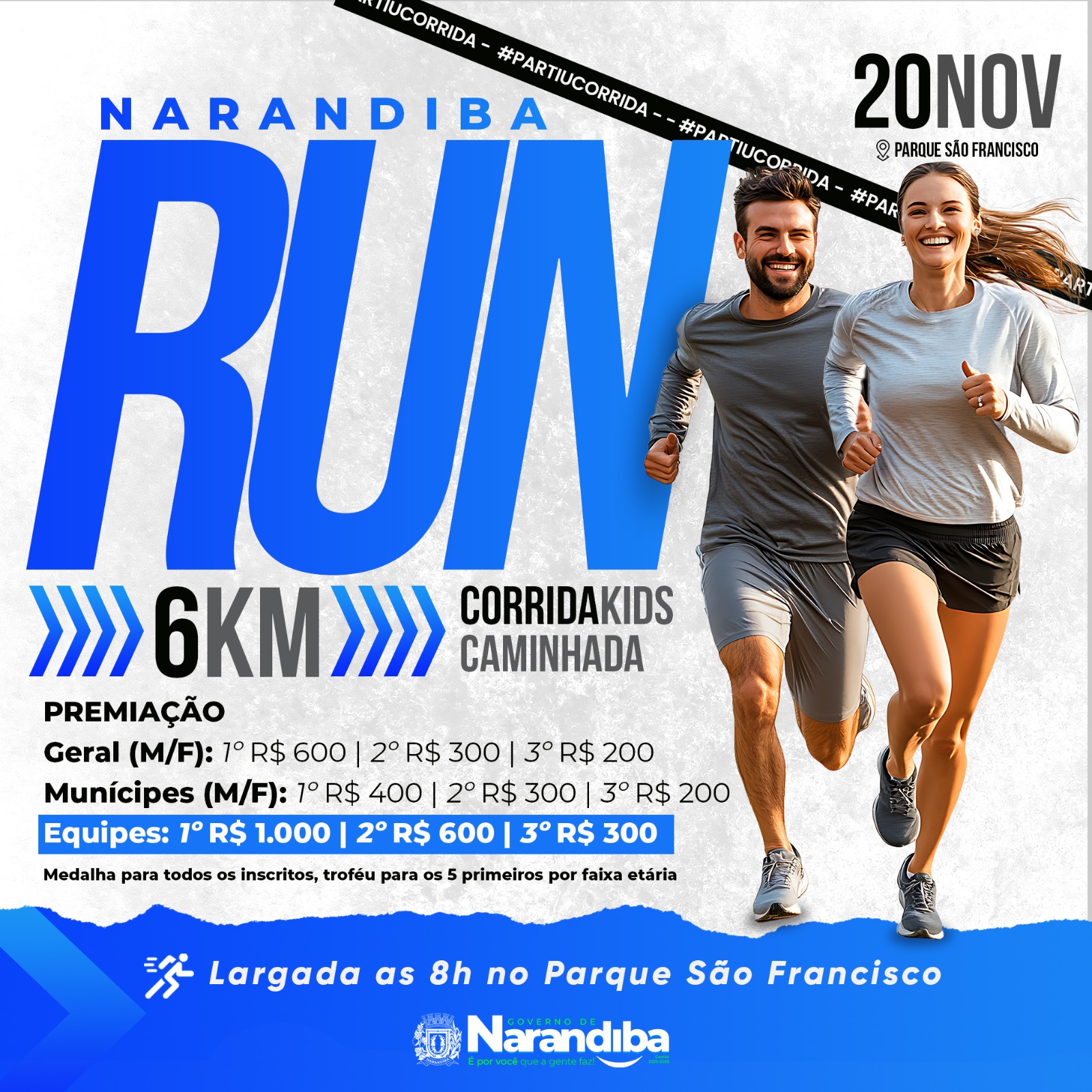 CORRIDA PEDESTRE DE NARANDIBA