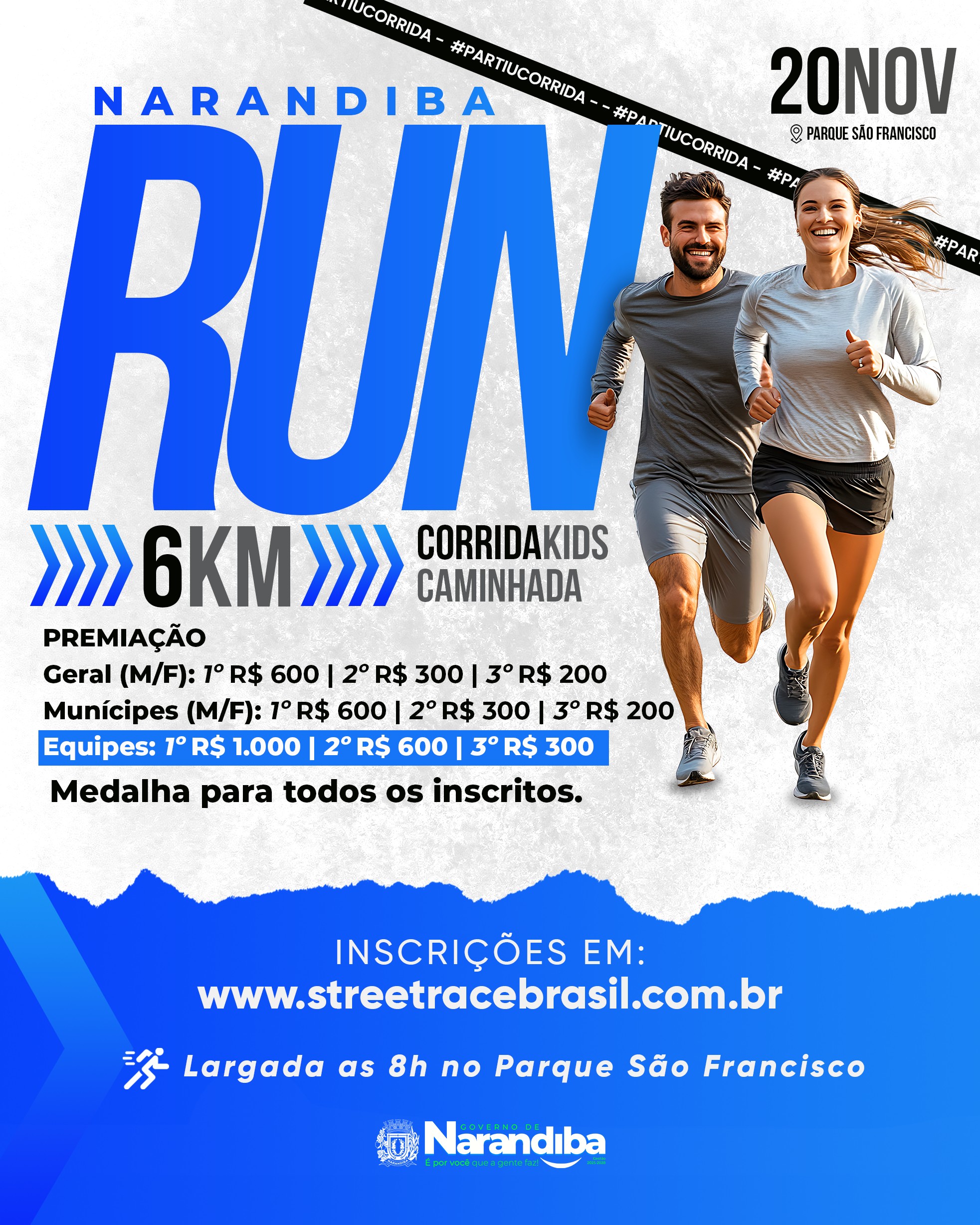 CORRIDA PEDESTRE DE NARANDIBA