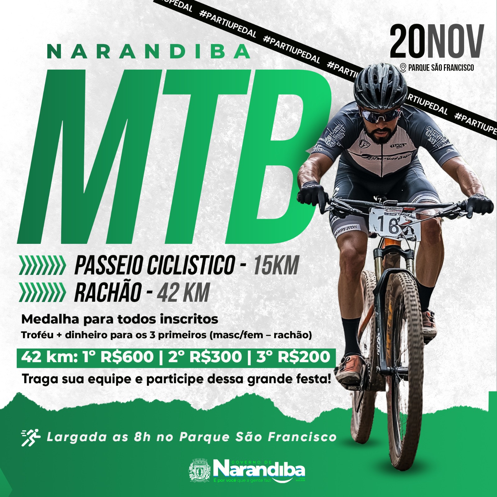 RACHÃO E PASSEIO DE MTB