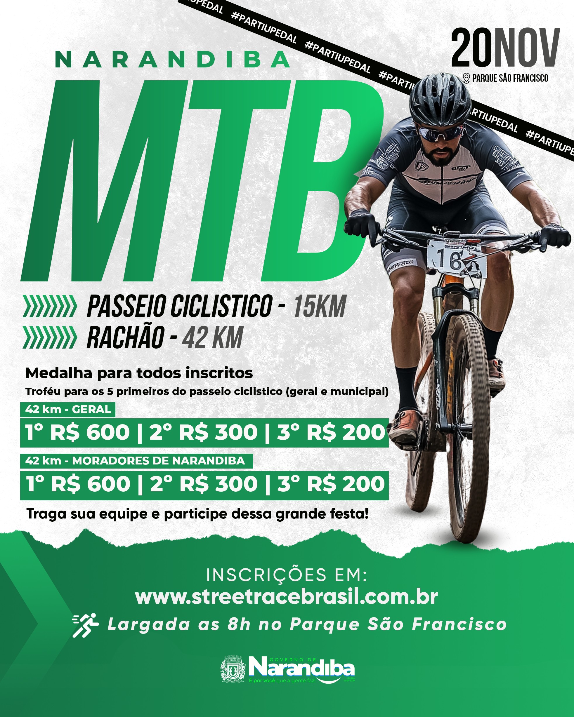 RACHÃO E PASSEIO DE MTB