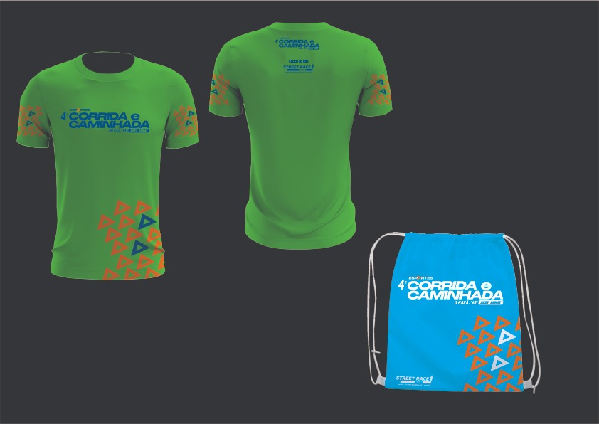 4° CORRIDA E CAMINHADA SEST SENAT ARAXÁ - Camiseta