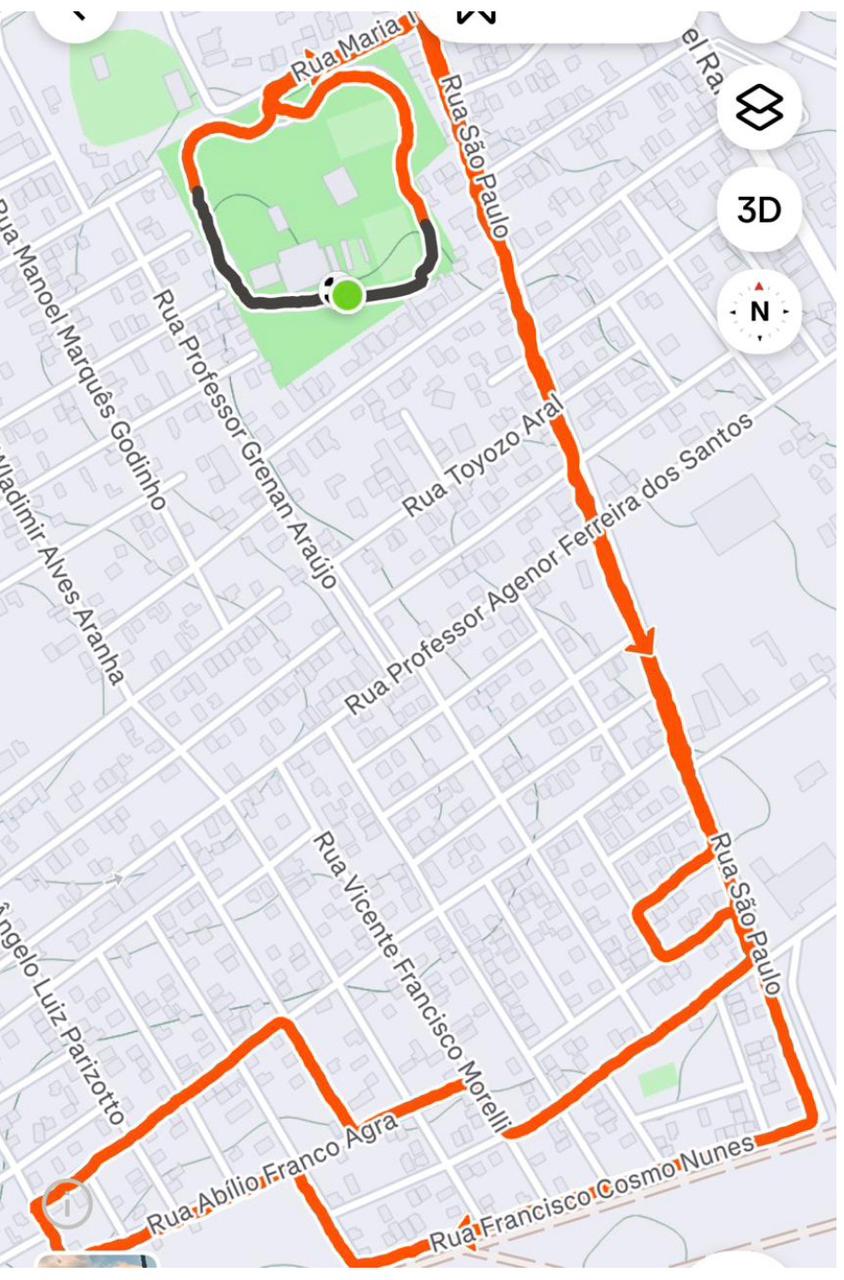 1ª GUAIRA RUNNING - Mapa