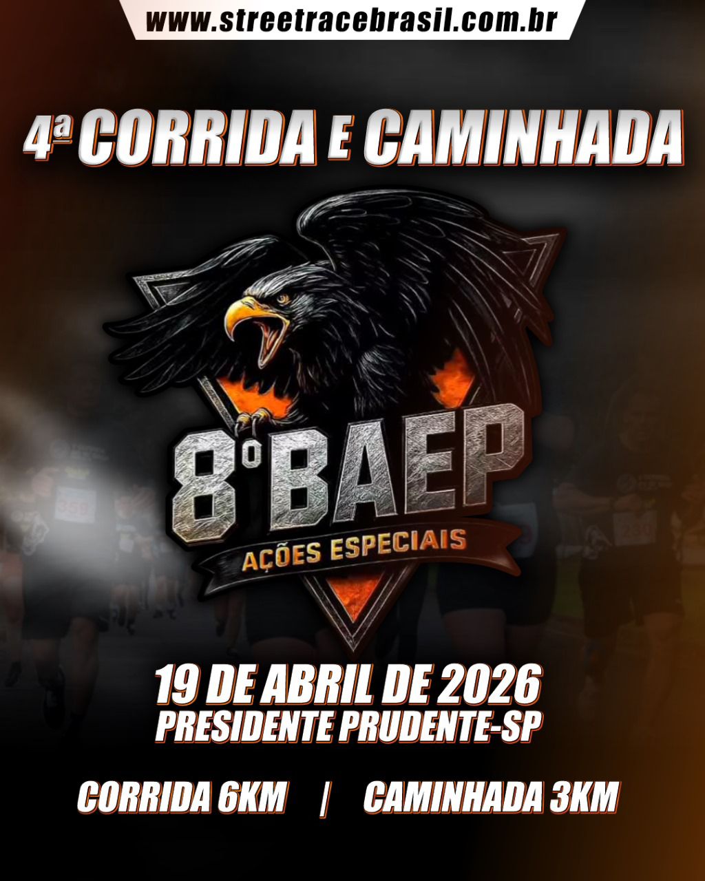 4ª CORRIDA E CAMINHADA 8° BAEP
