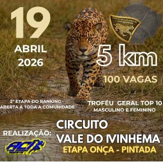 CIRCUITO VALE DO IVINHEMA 2ª ETAPA ONÇA PINTADA