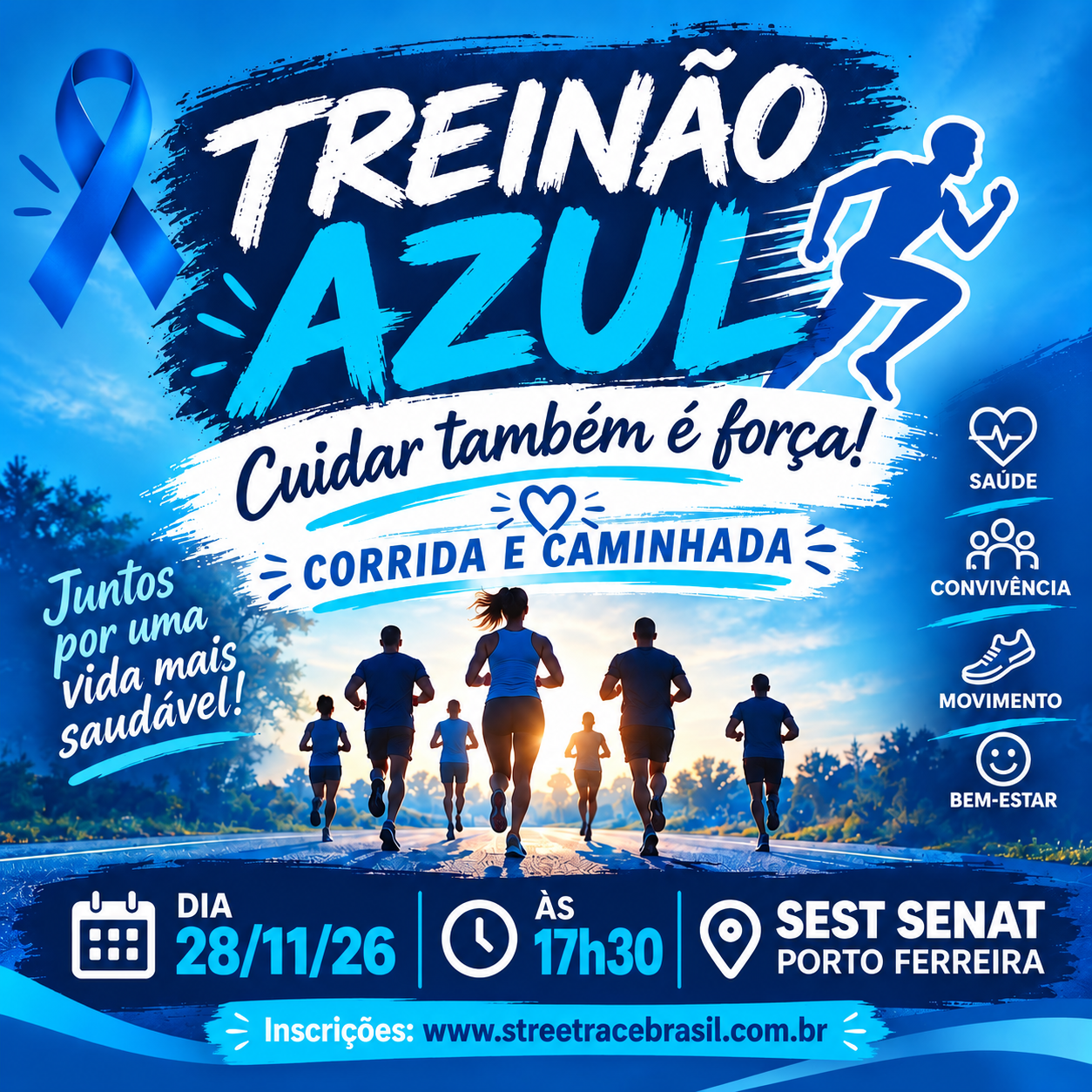 TREINÃO AZUL SEST SENAT PORTO FERREIRA