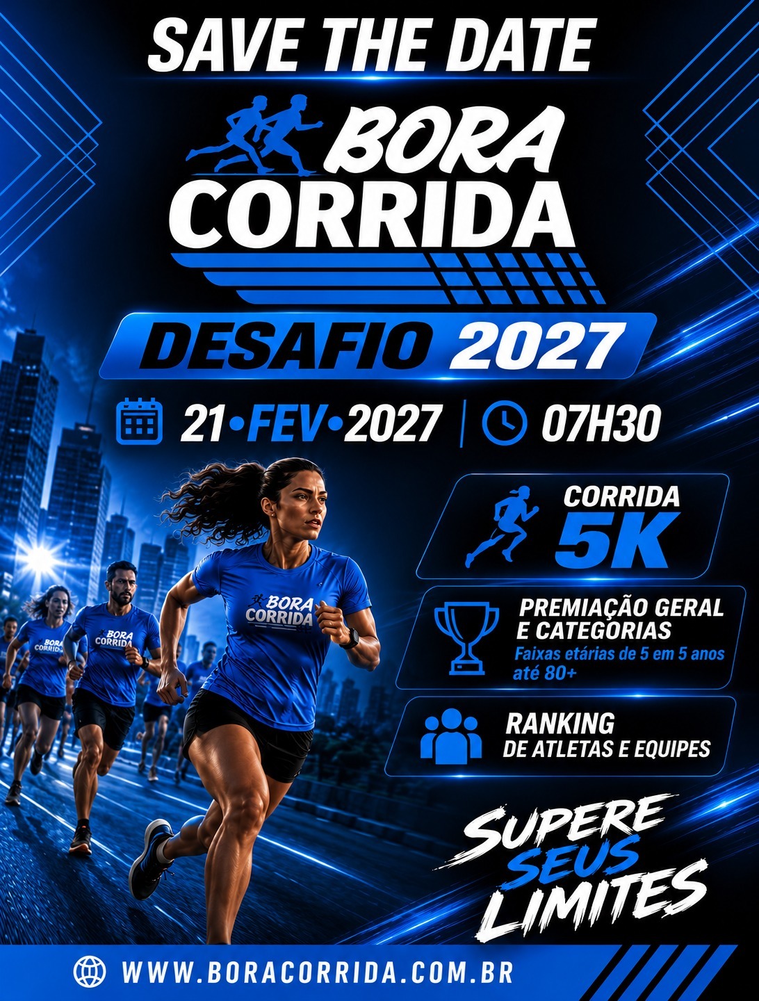 BORA CORRIDA EXPERIENCE - SUPERE SEUS LIMITES