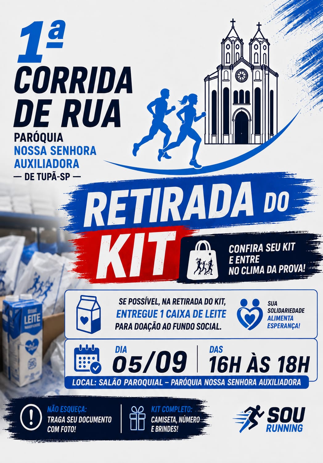 1ª CORRIDA DE RUA PARÓQUIA NOSSA SENHORA AUXILIADORA