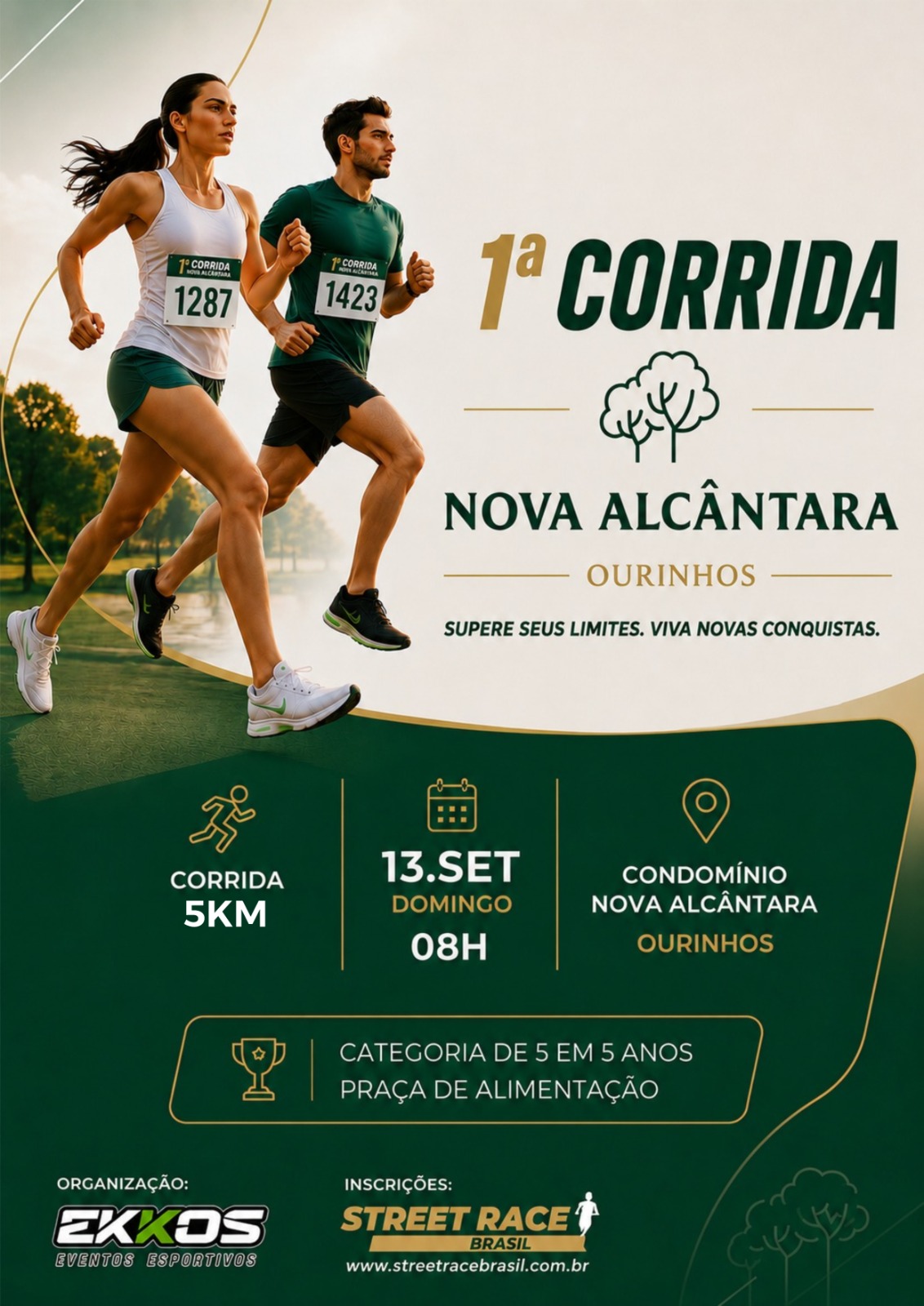 1ª CORRIDA NOVA ALCÂNTARA 2026