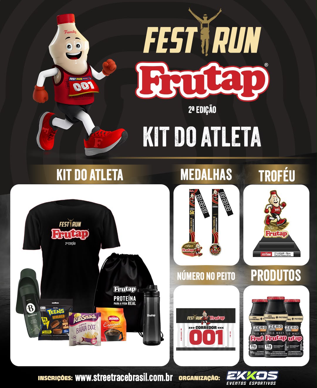 FEST RUN FRUTAP - Kit