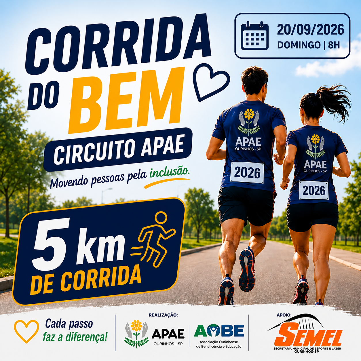 I CORRIDA DO BEM CIRCUITO APAE DE OURINHOS/SP