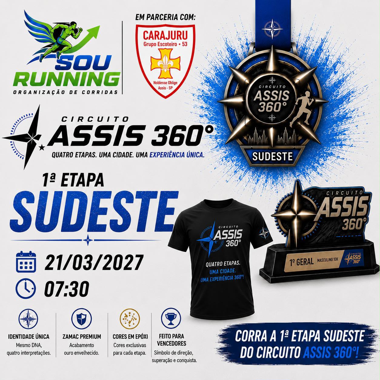 CIRCUITO ASSIS 360º 1ª ETAPA SUDESTE