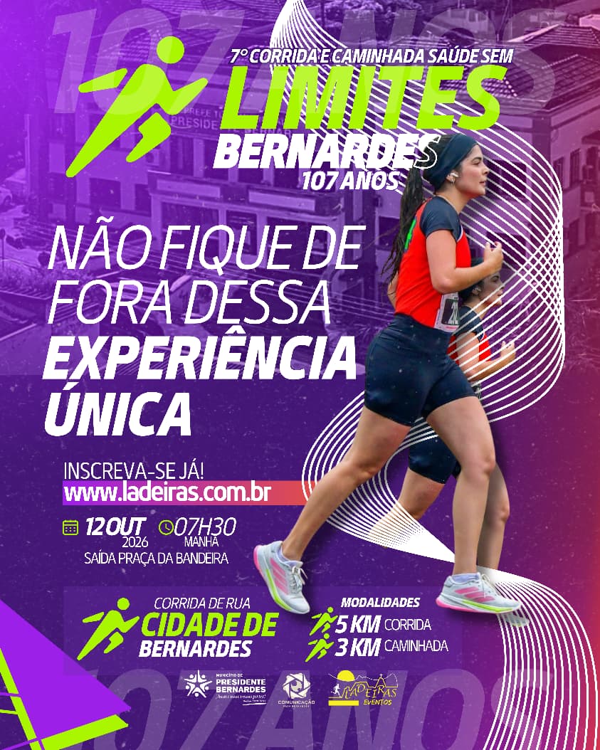 7ª CORRIDA E CAMINHADA SAÚDE SEM LIMITES