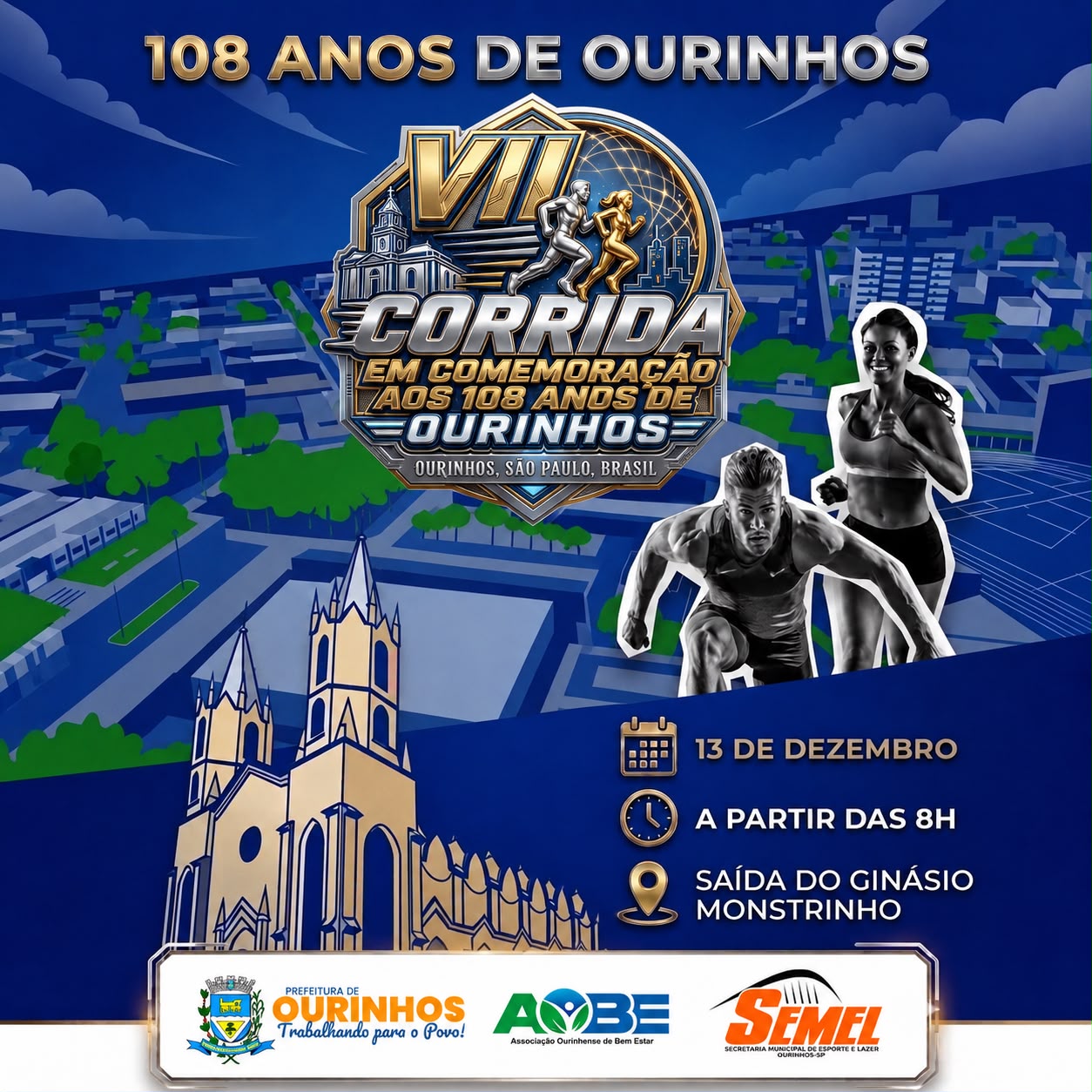 VI CORRIDA EM COMEMORAÇÃO AO ANIVERSÁRIO DE OURINHOS