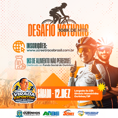 DESAFIO NOTURNO 108K DE MTB