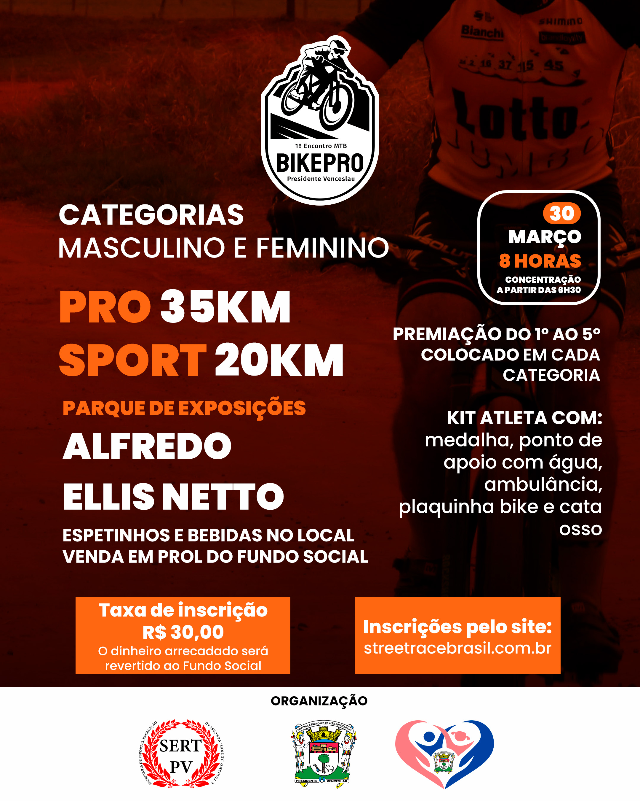 1º ENCONTRO MTB BIKE PRO